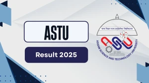 ASTU Result 2025 Out at astu.ac.in Direct Link to Download PG Course Result