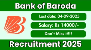 Bank of Baroda Recruitment 2025 - Apply Online for 02 Office Attender, Watchman/Gardner Posts