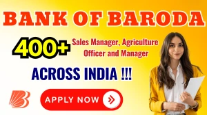 Bank of Baroda Recruitment 2025 Notification OUT - Apply Online for 417 Sales Manager, Agriculture Officer and Agriculture Manager Bank of Baroda Recruitment 2025 Notification OUT - Apply Online for 417 Sales Manager, Agriculture Officer and Agriculture Manager