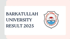 Barkatullah University Result 2025 Out at bubhopal.ac.in Direct Link to Download 4th Semester Result Barkatullah University Result 2025 Out at bubhopal.ac.in Direct Link to Download 4th Semester Result