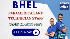 BHEL Recruitment 2025 - Apply Online for 07 Paramedical and Technician Staff Posts