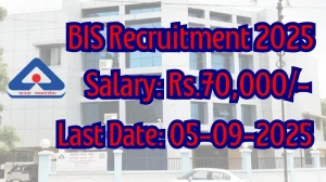 BIS Young Professionals Recruitment 2025 - Apply Online for 5 Posts