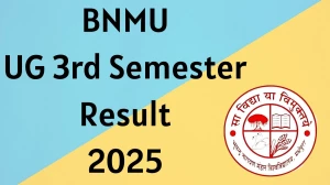 BNMU UG 3rd Semester Result 2025 Out at bnmu.ac.in Direct Link to Download Result
