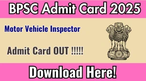 BPSC MVI Admit Card 2025 OUT Download Link bpsc.bihar.gov.in BPSC MVI Admit Card 2025 OUT Download Link bpsc.bihar.gov.in