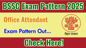 BSSC Office Attendant Exam Pattern 2025
