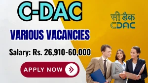 C-DAC Chennai Recruitment 2025 - Apply Online for 62 Project Technician, Project Engineer and More Posts C-DAC Chennai Recruitment 2025 - Apply Online for 62 Project Technician, Project Engineer and More Posts