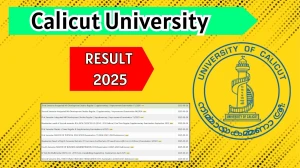 Calicut University Result 2025 Released at uoc.ac.in Direct Link to Download 1st, 2nd and 3rd Semester Result