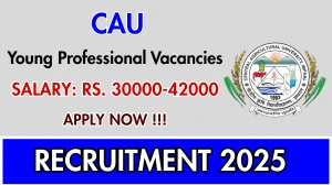CAU Young Professional Recruitment 2025 – Walk in CAU Young Professional Recruitment 2025 – Walk in