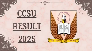 CCSU Result 2025 Out at ccsuniversityweb.in Direct Link to Download UG Odd and Even Semester Result