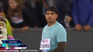 Chopra Finishes Second in Diamond League Finals; Weber Claims Maiden Trophy