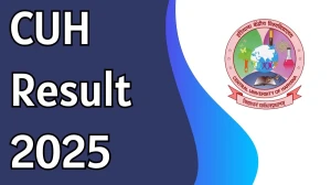 CUH Result 2025 Released at cuh.ac.in Direct Link to Download 1st, 2nd and 3rd Semester Result