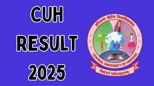CUH Result 2025 Released at cuh.ac.in Direct Link to Download 2nd and 3rd Semester Result