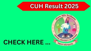 CUH Result 2025 Released at cuh.ac.in Direct Link to Download 2nd and 4th Semester Result