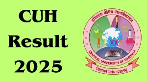 CUH Result 2025 Released at cuh.ac.in Direct Link to Download 2nd and 5th Semester Result