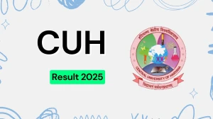 CUH Result 2025 Released at cuh.ac.in Direct Link to Download 2nd Semester Result
