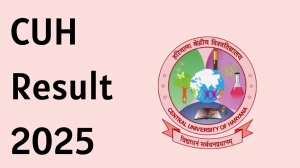 CUH Result 2025 Released at cuh.ac.in Direct Link to Download 2nd to 6th Semester Result