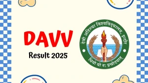 DAVV Result 2025 Out at dauniv.ac.in Direct Link to Download UG Course Result DAVV Result 2025 Out at dauniv.ac.in Direct Link to Download UG Course Result