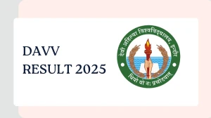 DAVV Result 2025 Released at dauniv.ac.in Direct Link to Download 2nd, 8th Sem Result