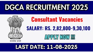 DGCA Consultant Recruitment 2025 - Apply Online for 28 Posts DGCA Consultant Recruitment 2025 - Apply Online for 28 Posts