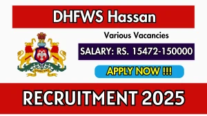 DHFWS Hassan Recruitment 2025 – Walk in for 06 Nurse, Physiotherapist and More Posts