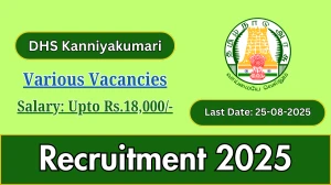 DHS Kanniyakumar Recruitment 2025 - Apply Offline for 33  Nurse, Pharmacist and More Posts
