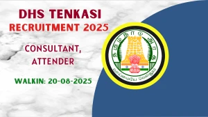 DHS Tenkasi Recruitment 2025 - Apply Offline for 04 Consultant, Attender Posts