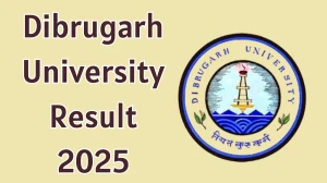 Dibrugarh University Result 2025 Released at dibru.ac.in Direct Link to Download 2nd and 4th Semester Result