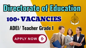 Directorate of Education Goa ADEI/ Teacher Grade I Recruitment 2025 - Apply Online for 111 Posts Directorate of Education Goa ADEI/ Teacher Grade I Recruitment 2025 - Apply Online for 111 Posts