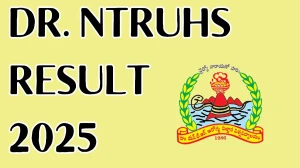 Dr. NTRUHS Result 2025 Released at drysruhs.edu.in Direct Link to Download Bsc Nursing and Post Basic Nursing Result