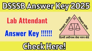 DSSSB Lab Attendant Answer Key 2025 Out – Download at dsssb.delhi.gov.in DSSSB Lab Attendant Answer Key 2025 Out – Download at dsssb.delhi.gov.in