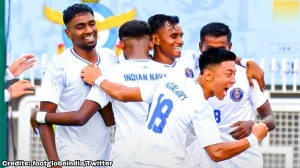 Durand Cup: Indian Navy Edges Past Real Kashmir FC 2-1
