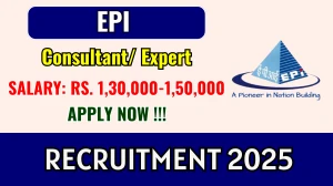 EPI Consultant/ Expert Recruitment 2025 - Apply Offline EPI Consultant/ Expert Recruitment 2025 - Apply Offline