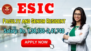 ESIC Recruitment 2025 – Walk in for 89 Faculty and Senior Resident Posts