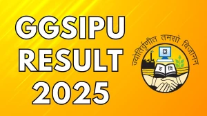 GGSIPU Result 2025 Released at ggsipu.ac.in Direct Link to Download 1st, 2nd and 4th Semester Result