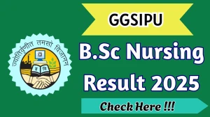 GGSIPU Result 2025 Released at ggsipu.ac.in Direct Link to Download 1st Semester Result