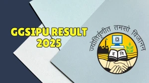 GGSIPU Result 2025 Released at ggsipu.ac.in Direct Link to Download 4th Semester Result