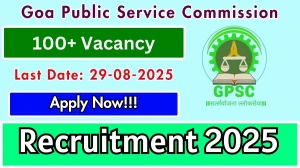 Goa PSC Recruitment 2025 - Apply Online for 111 Assistant District Educational Inspectors or Teacher Posts