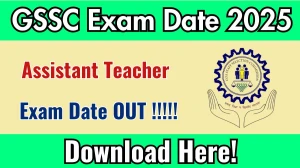 GSSC Assistant Teacher Exam Date 2025 Out for 118 Posts at gssc.goa.gov.in Check Details Here GSSC Assistant Teacher Exam Date 2025 Out for 118 Posts at gssc.goa.gov.in Check Details Here