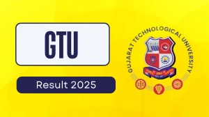 GTU Result 2025 Released at gtu.ac.in Direct Link to Download 4th Semester Result