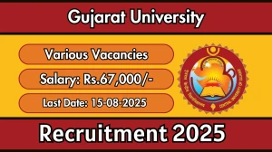 Gujarat University Recruitment 2025 - Apply Offline for 03 Project Scientist II, Technical Assistant and More Posts