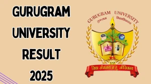 Gurugram University Result 2025 Released at gurugramuniversity.ac.in Direct Link to Download Reappear Result