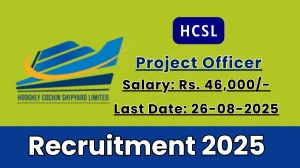 HCSL Project Officer Recruitment 2025 - Apply Online