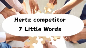 Hertz competitor 7 Little Words 10 letters Answer