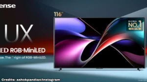 Hisense, Pioneer of RGB-MiniLED, Unveils UX ULED Series in India