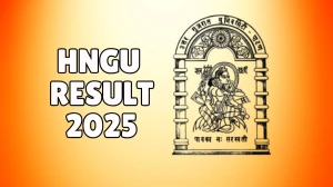 HNGU Result 2025 Released at ngu.ac.in Direct Link to Download 1st, 2nd, 4th, 8th, 10th Sem Result