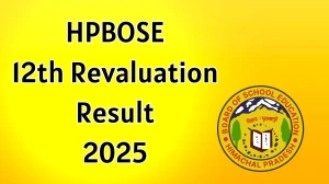 HPBOSE 12th Revaluation Result 2025 Out at hpbose.org Direct Link to Download Result