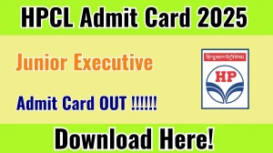 HPCL Junior Executive Admit Card 2025 OUT Download Link hindustanpetroleum.com HPCL Junior Executive Admit Card 2025 OUT Download Link hindustanpetroleum.com