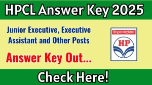 HPCL Junior Executive, Executive Assistant and Other Posts Answer Key 2025 OUT – Download PDF at hindustanpetroleum.com HPCL Junior Executive, Executive Assistant and Other Posts Answer Key 2025 OUT – Download PDF at hindustanpetroleum.com