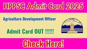 HPPSC ADO Admit Card 2025 OUT Download Link hppsc.hp.gov.in HPPSC ADO Admit Card 2025 OUT Download Link hppsc.hp.gov.in