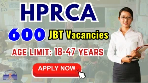 HPRCA Junior Basic Teacher Recruitment 2025 - Apply Online for 600 Posts HPRCA Junior Basic Teacher Recruitment 2025 - Apply Online for 600 Posts